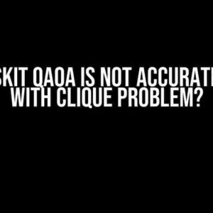 Why Qiskit QAOA is Not Accurate at All with Clique Problem?